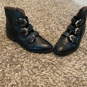 Gianni Bini Studded Ankle Boots